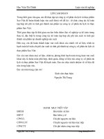 tổ chức công tác kế toán tập hợp chi phí sản xuất và tính giá thành sản phẩm tại công ty cổ phần du lịch và thực phẩm sao việt 