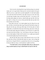 Vốn kinh doanh và một số giải pháp nhằm nâng cao hiệu quả sử dụng vốn kinh doanh tại công ty kinh doanh nước sạch số 2 hà nội