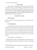 Đề tài Trách nhiệm do vi phạm nghĩa vụ dân sự theo quy định của pháp luật hiện hành, một số vấn đề lí luận và thực tiễn