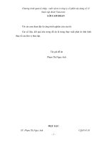 Xây dựng chương trình quản lý nhập xuất vật tư tại công ty cổ phần xây dựng số 12 