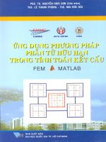 Ebook ứng dụng phương pháp phần tử hữu hạn trong tính toán kết cấu  phần 1