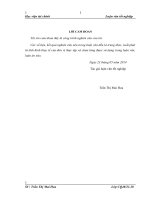 Tổ chức công tác kế toán tập hợp chi phí sản xuất và tính giá thành sản phẩm tại công ty TNHH MTV nước khoáng và thương mại dịch vụ quảng ninh 