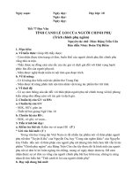 TÌNH CẢNH lẻ LOI của NGƯỜI CHINH PHỤ tiết 1