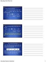 Bài giảng hóa phân tích   chương 3  axit bazơ