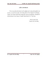 Tổ chức công tác kế toán nguyên vật liệu tại công ty cổ phần thanh bình h t c việt nam 