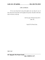 Các giải pháp chủ yếu nhằm tăng cường quản trị vốn lưu động tại công ty cổ phần xây dựng và dịch vụ thương mại tuấn quỳnh 