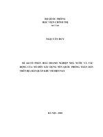 Cổ phần hóa doanh nghiệp nhà nước và tác động của nó đến xây dựng nền quốc phòng toàn dân trên địa bàn quân khu VII hiện nay