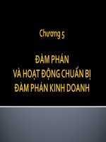 Bài giảng giao tiếp trong kinh doanh   chương 5  đàm phán và hoạt động chuẩn bị đàm phán kinh doanh