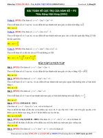 phân tài liệu bài toán về cực trị