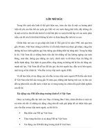 Tác động của FDI đến tăng trưởng kinh tế ở Việt Nam