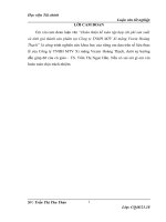 Hoàn thiện kế toán tập hợp chi phí sản xuất và tính giá thành sản phẩm tại công ty TNHH MTV xi măng vicem hoàng thạch  