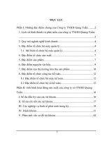 Tình hình hoạt động sản xuất của công ty cơ TNHH quang tuấn 