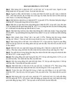 ÔN tập bài tập CHƯƠNG V