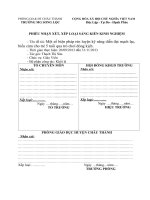 SKKN một số biện pháp rèn luyện kỹ năng diễn đạt mạch lạc, biểu cảm cho trẻ 5 tuổi qua trò chơi đóng kịch 