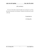 Tổ chức kế toán bán hàng và xác định kết quả kinh doanh tại công ty TNHH MTV cấp nước cửa lò 