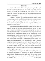 Một số giải pháp chủ yếu nhằm nâng cao hiệu quả sử dụng vốn kinh doanh tại công ty cổ phần dụng cụ số 1 