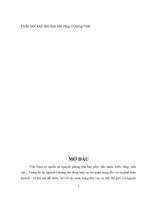 Chiến lược khai thác than bền vững ở quảng ninh