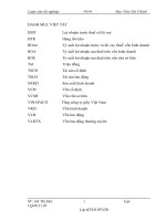 Một số giải pháp nâng cao hiệu quả sử dụng vốn kinh doanh tại tổng công ty giấy việt nam 