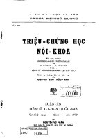 Triệu chứng học nội phần reins et appareil urinaire 