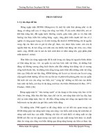 Nghiên cứu một số đặc điểm sinh trưởng của Cóc Vàng (Lumnitzera racemosa Willd.) ở xã Giao Lạc Giao Thủy Nam Định