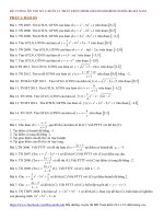 Đề cương ôn tập toán lớp 12