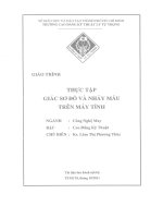 GT THUC TAP GIAC SO DO VA NHAY MAU TREN MAY VT