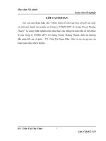 Hoàn thiện tổ chức công tác kế toán tập hợp chi phí sản xuất và tính giá thành sản phẩm tại công ty TNHH MTV xi măng vicem hoàng thạch 