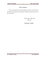 Hoàn thiện quy trình đánh giá trọng yếu và rủi ro kiểm toán trong kiểm toán báo cáo tài chính tại công ty kiểm toán COM PT 