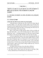 NÂNG CAO HIỆU QUẢ sử DỤNG vốn cố ĐỊNH tại TỔNG CÔNG TY tư vấn xây DỰNG VIỆT NAM 