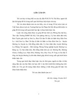 Quá trình di dân tái định cư Thuỷ điện Sơn La trên địa bàn huyện Mường La giai đoạn (2003  2013)