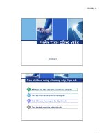 Bài giảng quản trị nguồn nhân lực (2012)   chương 3  phân tích công việc