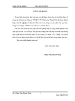 tổ chức công tác kế toán bán hàng và xác đinh kết quả bán hàng  tại công ty TNHH 1 TV thuốc lá thanh hóa 