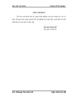 Kế toán bán hàng và xác định kết quả kinh doanh tại công ty cổ phần công nghệ và phát triển hạ tầng viễn thông unitel 