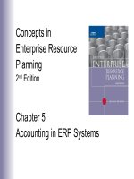 Lecture concepts in enterprise resource planning (2nd edition)   chapter 5  accounting in ERP systems