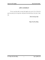 Hoàn thiện qui trình kiểm toán khoản mục doanh thu bán hàng trong kiểm toán BCTC tại công ty TNHH tài chính kế toán và kiểm toán VN  