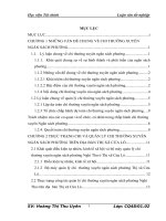 Thực trạng chi và quản lý chi thường xuyên ngân sách phường trên địa bàn thị xã cửa lò 