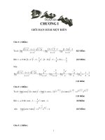 Đáp Án Và Lởi Giải Chi Tiết Toán B1