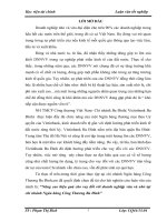 Nâng cao hiệu quả cho vay đối với doanh nghiệp vừa và nhỏ nghiên cứu tại chi nhánh ngân hàng công thương ba đình 