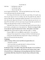 Tóm tắt luận văn thu hút và sử dụng vốn đầu tư trực tiếp nước ngoài trên địa bàn tỉnh yên bái – kinh nghiệm và giải pháp 