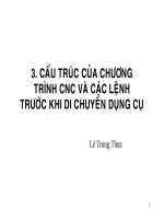 Bài giảng CNC   chương 3  cấu trúc của chương trình CNC và các lệnh trước khi di chuyển dụng cụ