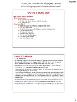 Bài giảng hóa đại cương   chương 5  dung dịch