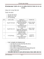 Nghiên cứu các tác nghiệp chuẩn bị kĩ thuật cho tàu vận tải thủy