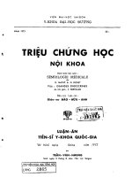 Triệu chứng học nội phần glandes endocrines 