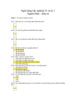 Ngân hàng trắc nghiệm vi xử lý 1