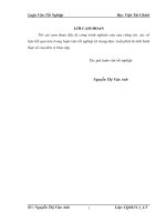 Giải pháp tăng cường quản trị vốn lưu động tại công ty cổ phần cơ khí ngô gia tự 