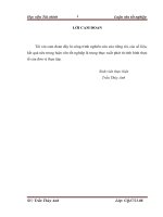 Tổ chức công tác kế toán nguyên vật liệu tại tổng công ty may hưng yên 