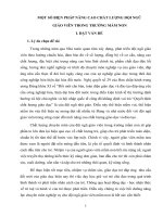 SKKN một số biện pháp nâng cao chất lượng đội ngũ giáo viên trong trường mầm non 