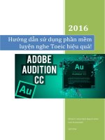 hướng dẫn sử dụng phần mềm luyện nghe toeic hiệu quả