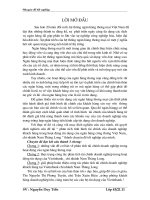 Phân tích tình hình tài chính của doanh nghiệp khách hàng trong hoạt động tín dụng của ngân hàng công thương Việt Nam_ chi nhánh Nam Thăng Long