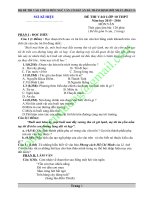 BỘ ĐỀ THI VÀO LỚP 10 MÔN NGỮ VĂN CÓ ĐÁP ÁN ĐÃ THẨM ĐỊNH MỚI NHẤT (PHẦN 9)